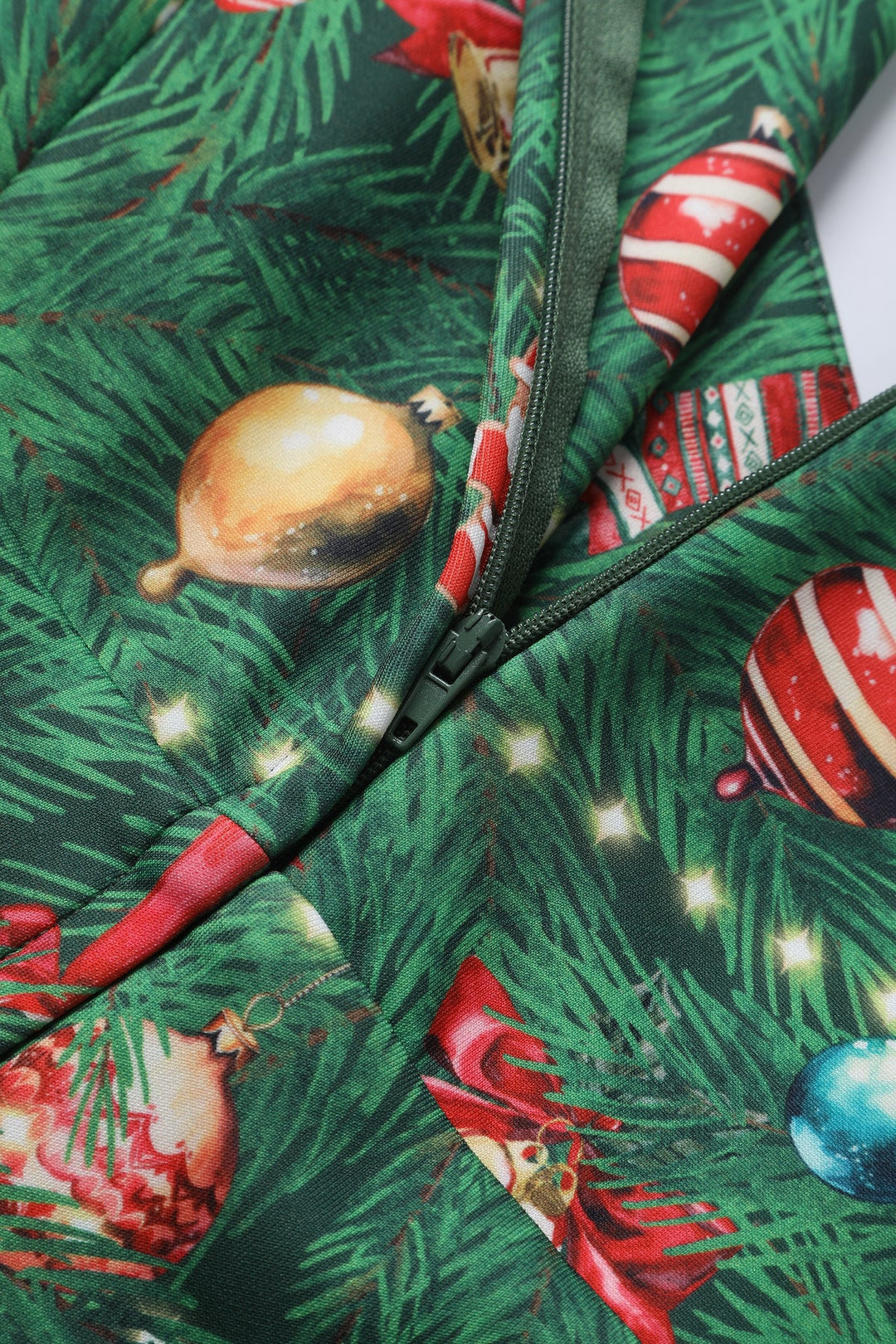 PREORDER - Scarlette Christmas Tree Swing Dress - Estimated dispatch 28th of October