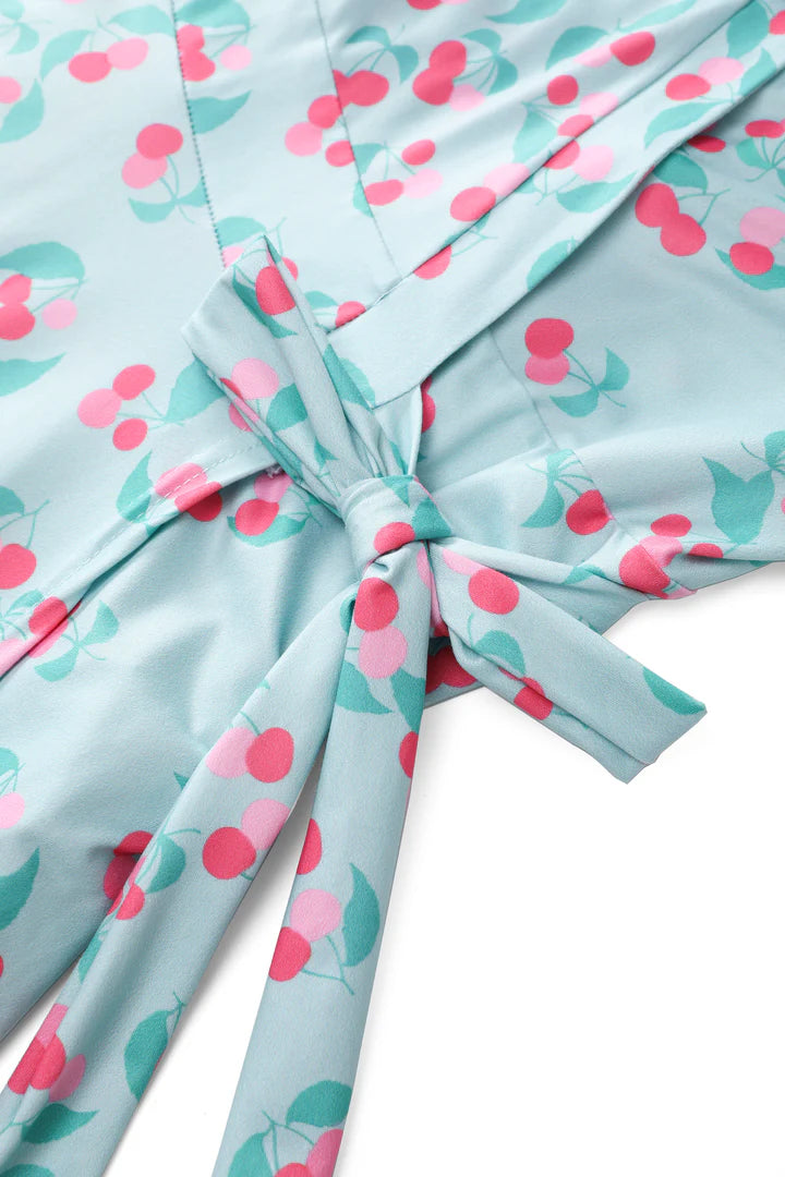 PREORDER - Matilda Cherry Wrap Dress - Expected dispatch date 3rd June