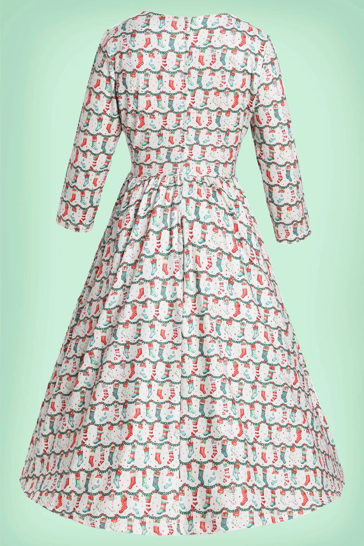 PREORDER - Billie Christmas Stocking Dress - Estimated dispatch 5th of November