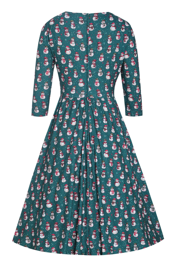 PREORDER - Billie Snowman Dress - Estimated dispatch 5th of November