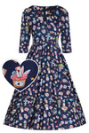 Billie Wonderland Print Dress