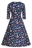 Billie Wonderland Print Dress