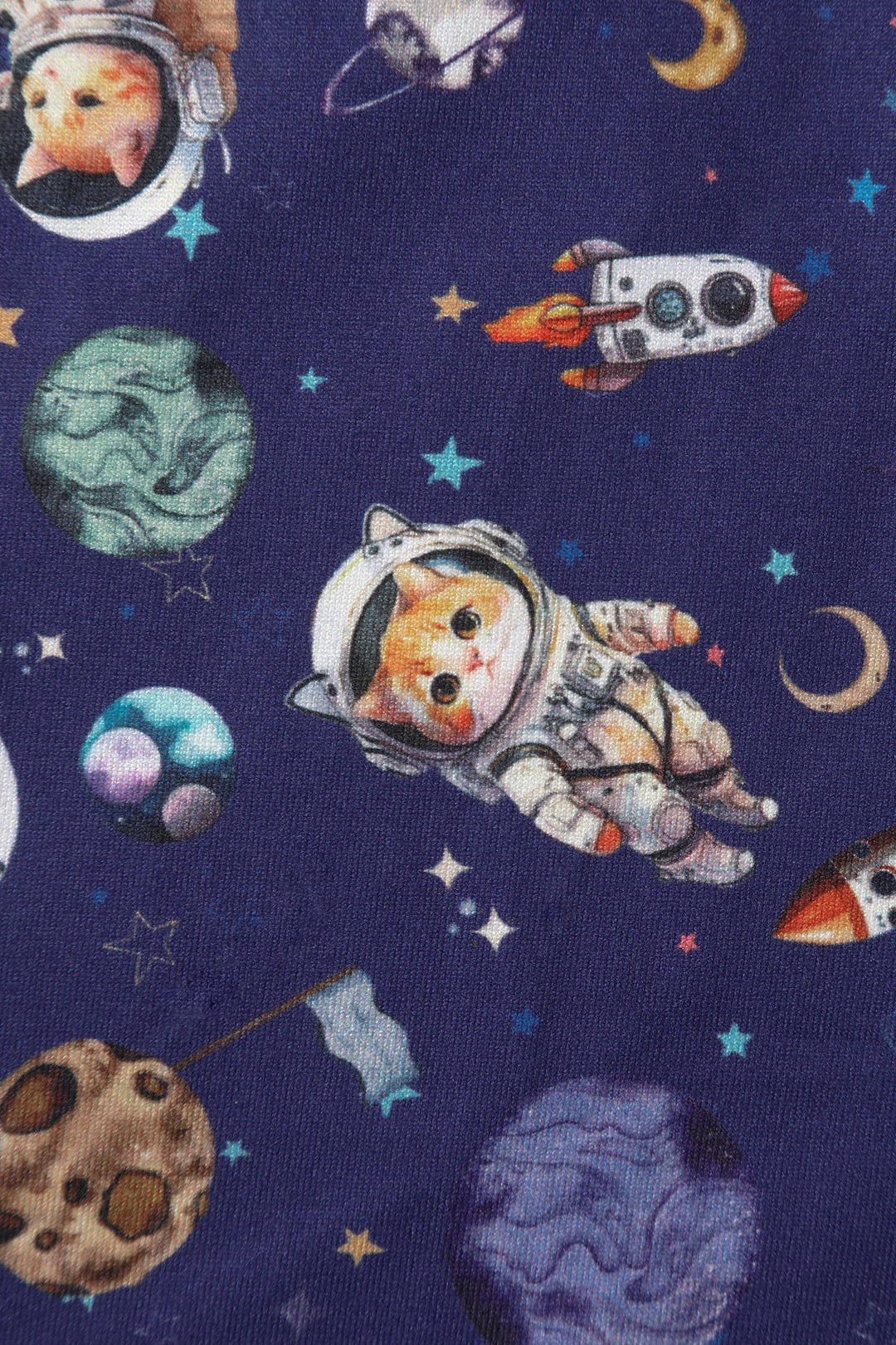PREORDER - Billie Space Cats Dress - Expected dispatch date 3rd of June