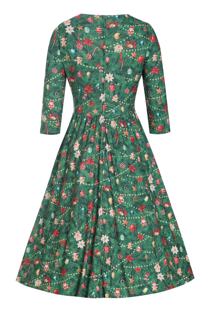 PREORDER - Billie Christmas Tree Dress - Estimated dispatch 5th of November