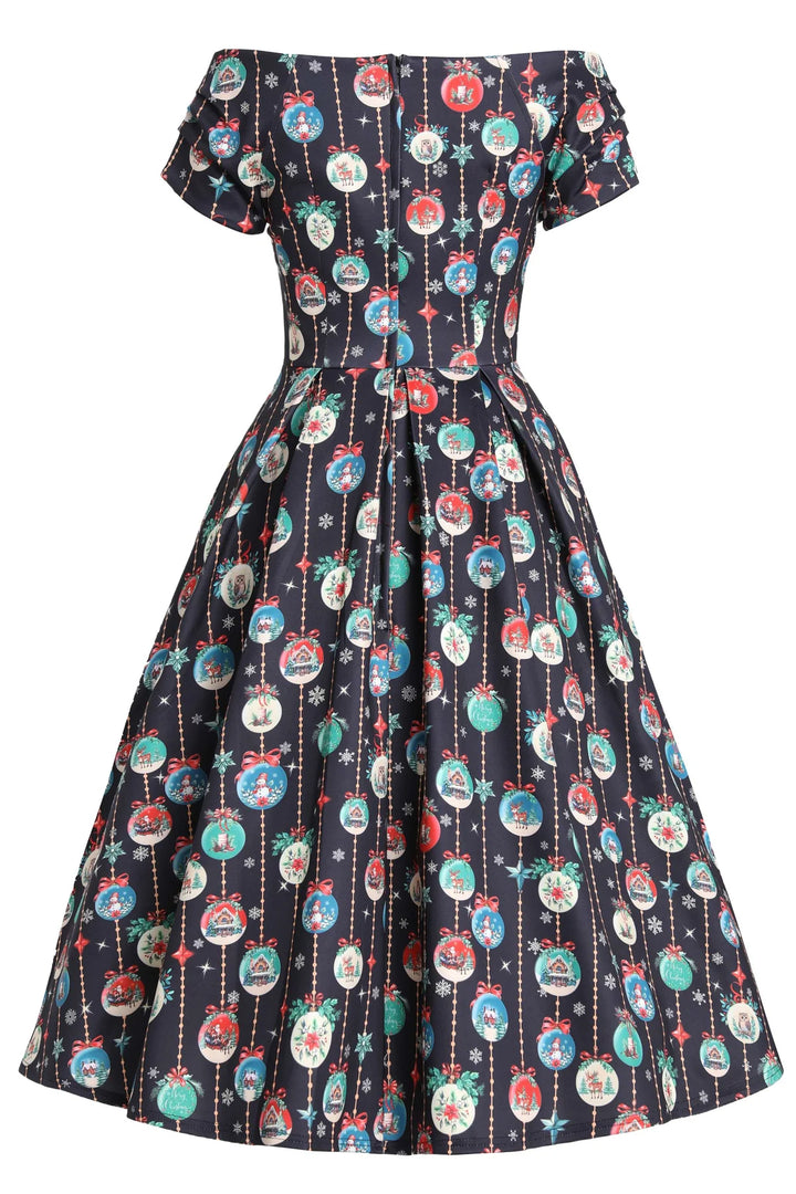 PREORDER - Lily Snow Globe Swing Dress - Estimated dispatch 5th of November