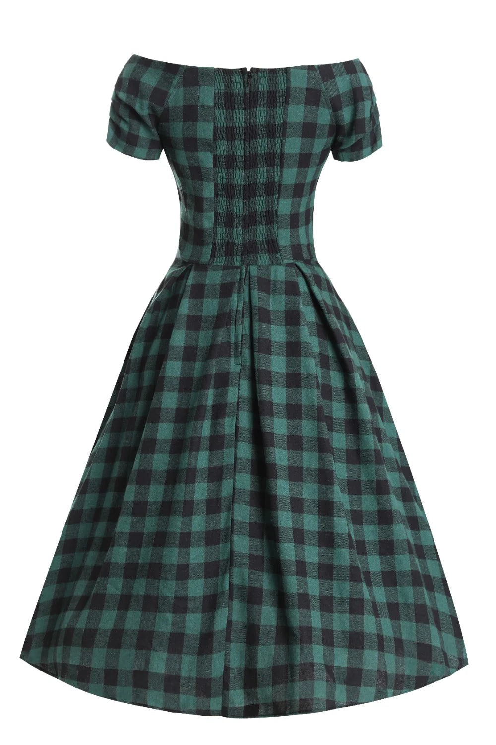 Lily Green and Black Swing Dress