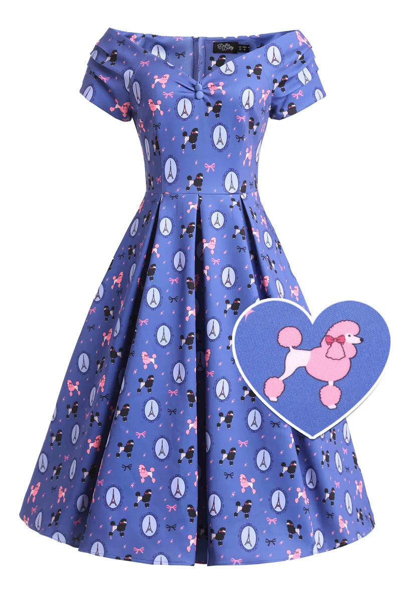 PREORDER - Lily Paris Poodle Dress - Expected dispatch 3rd of June