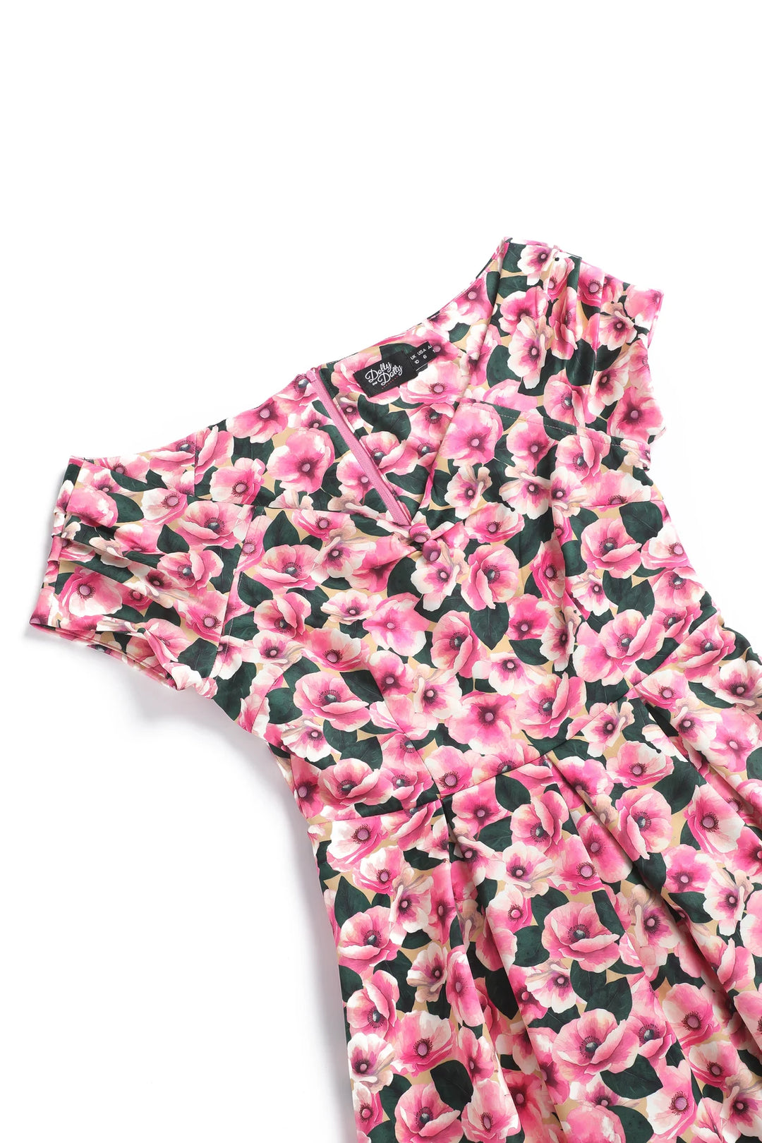 PREORDER - Lily Pink Poppy Swing Dress - Expected dispatch 15th of September