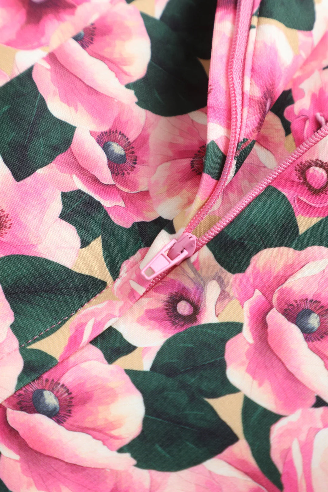 PREORDER - Lily Pink Poppy Swing Dress - Expected dispatch 15th of September