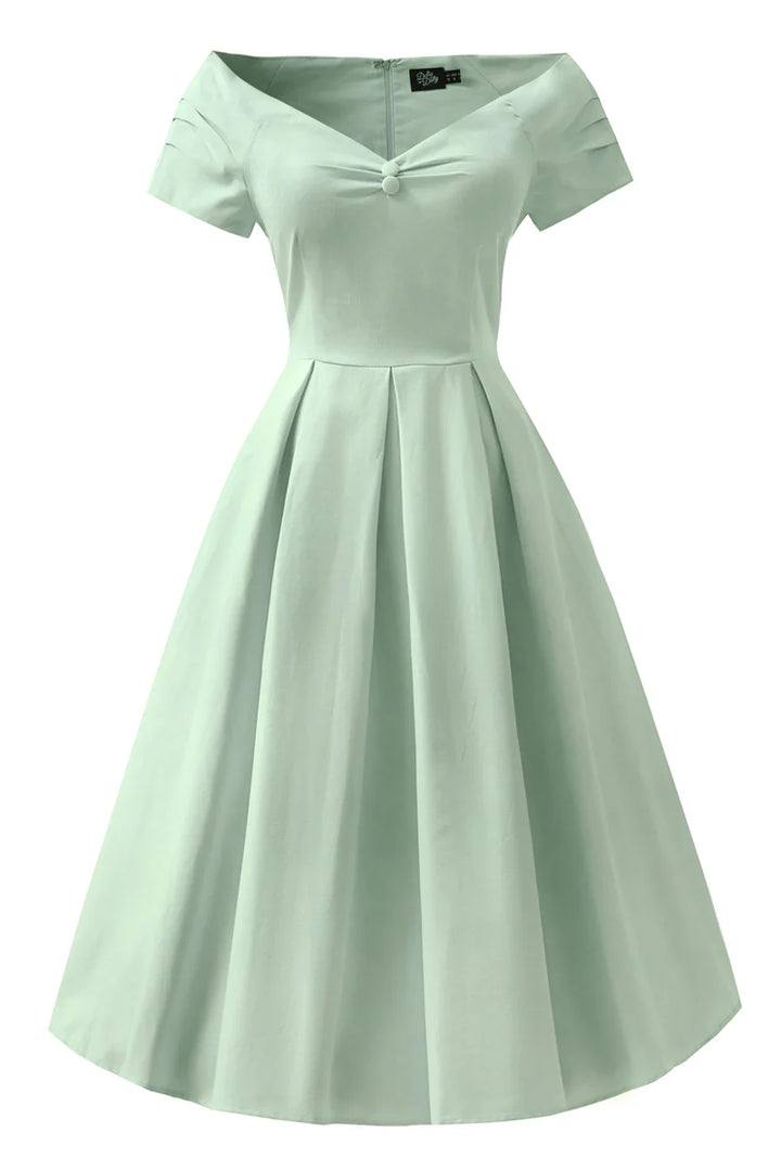 PREORDER - Lily Light Green Dress - Expected dispatch 1st of July
