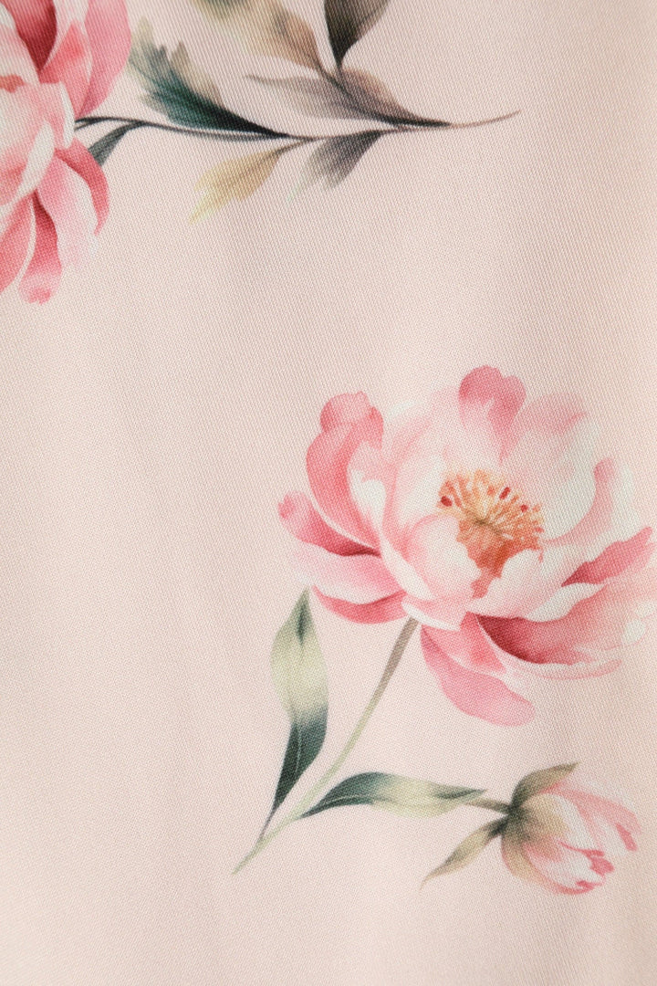 PREORDER - Lily Light Pink Peony Dress - Expected dispatch 6th of August