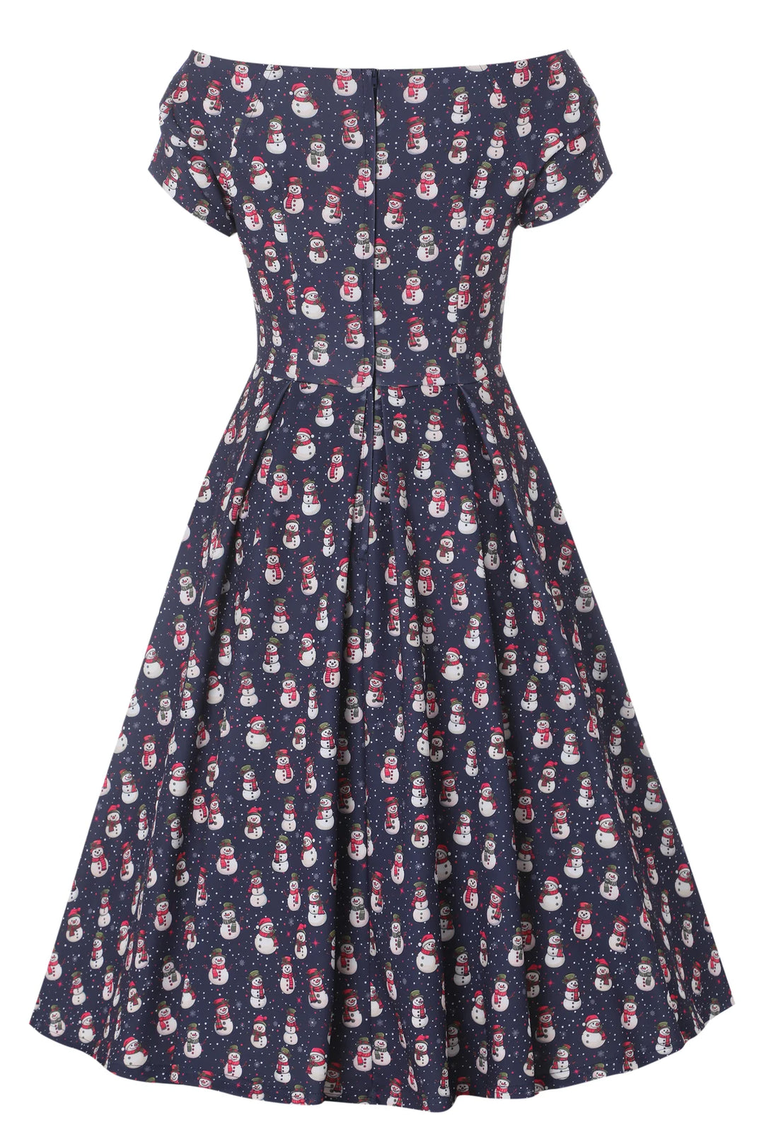 PREORDER - Lily Snowman Swing Dress - Estimated dispatch 30th of October