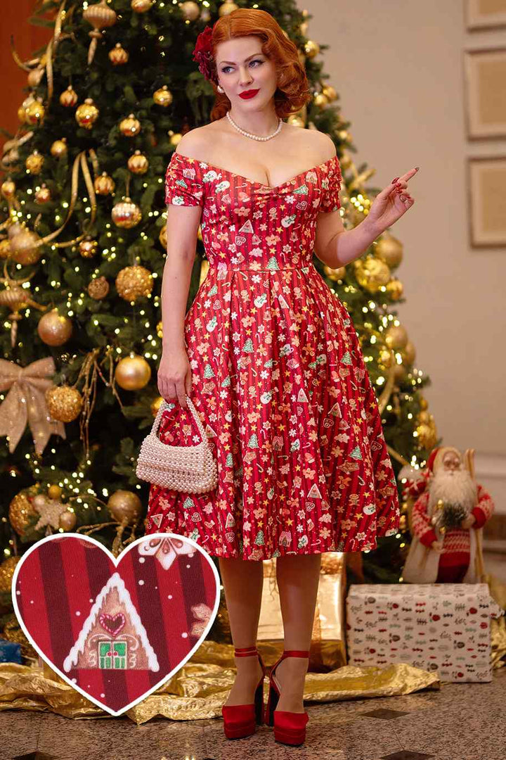 PREORDER - Lily Christmas Cookie Swing Dress - Expected dispatch 3rd of November