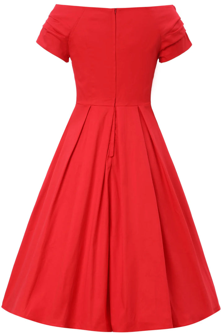 PREORDER - Lily Scarlet Red Dress- Expected dispatch 3rd of June