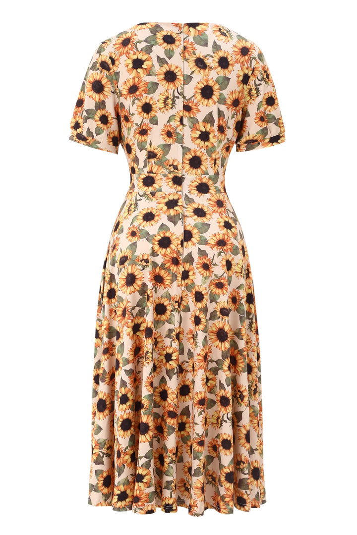 Julia Sunflower Dress - Preorder for dispatch 16th September