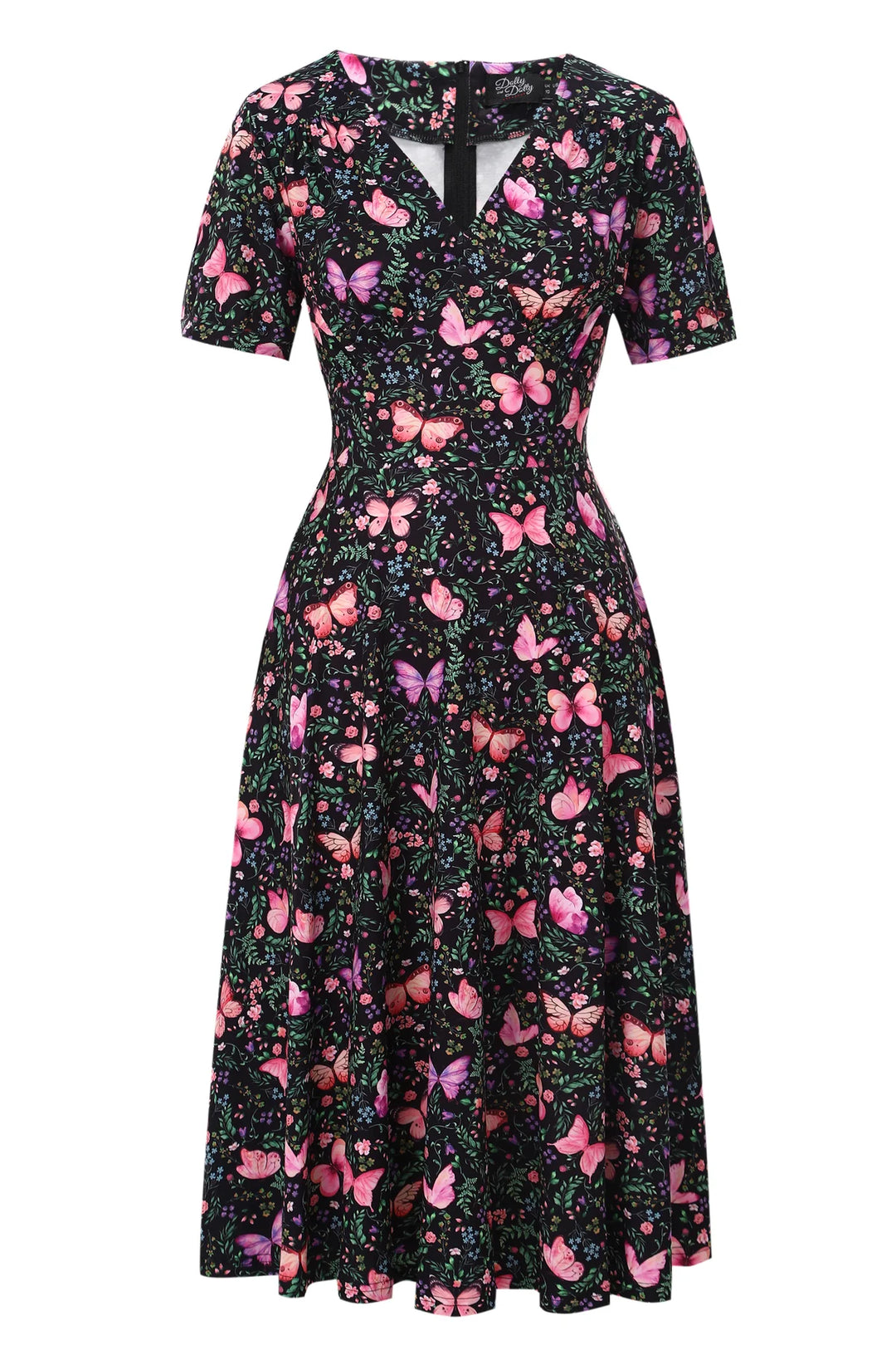 PREORDER - Julia Butterfly Garden Tea Dress - Estimated dispatch 18th of June