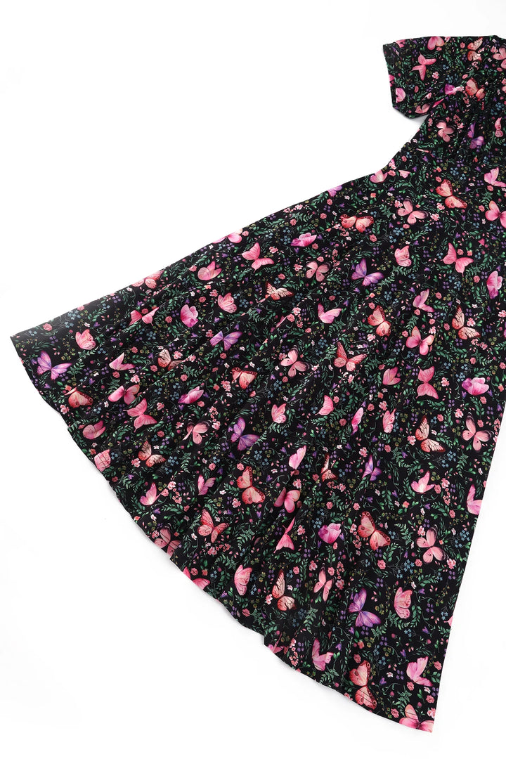 PREORDER - Julia Butterfly Garden Tea Dress - Estimated dispatch 18th of June