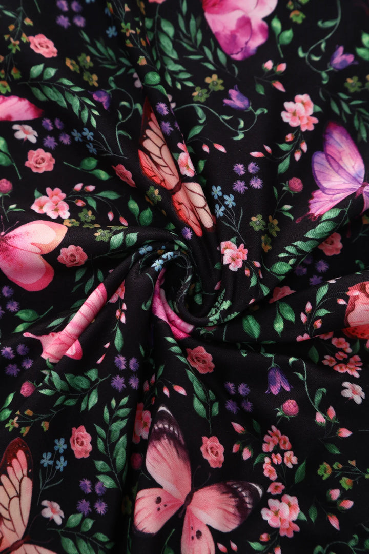 PREORDER - Julia Butterfly Garden Tea Dress - Estimated dispatch 18th of June