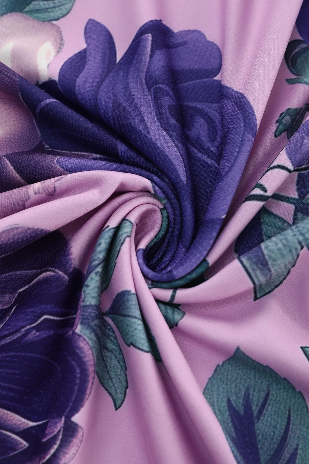 PREORDER - Julia Purple Rose Tea Dress - Estimated dispatch 18th of June