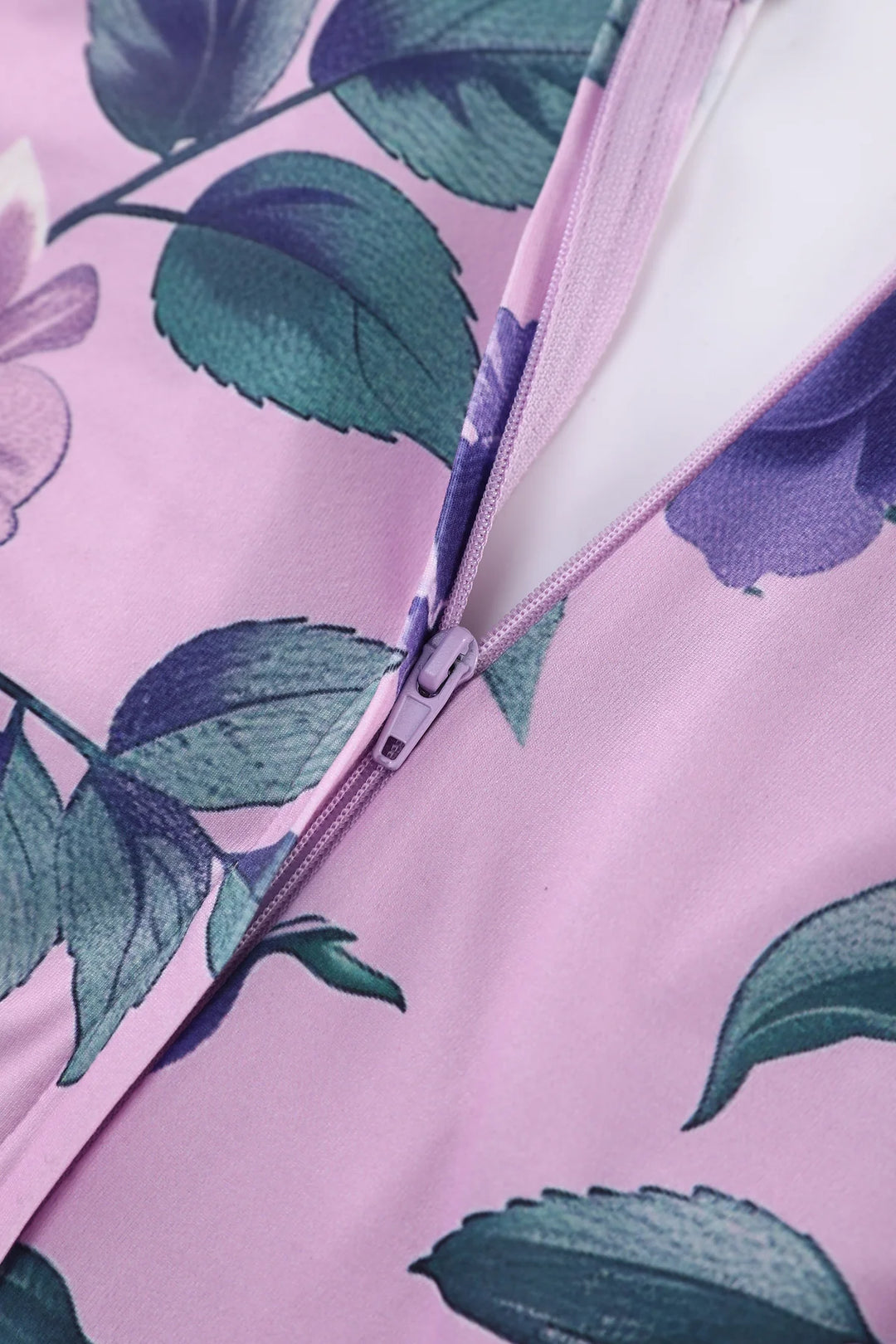 PREORDER - Julia Purple Rose Tea Dress - Estimated dispatch 18th of June