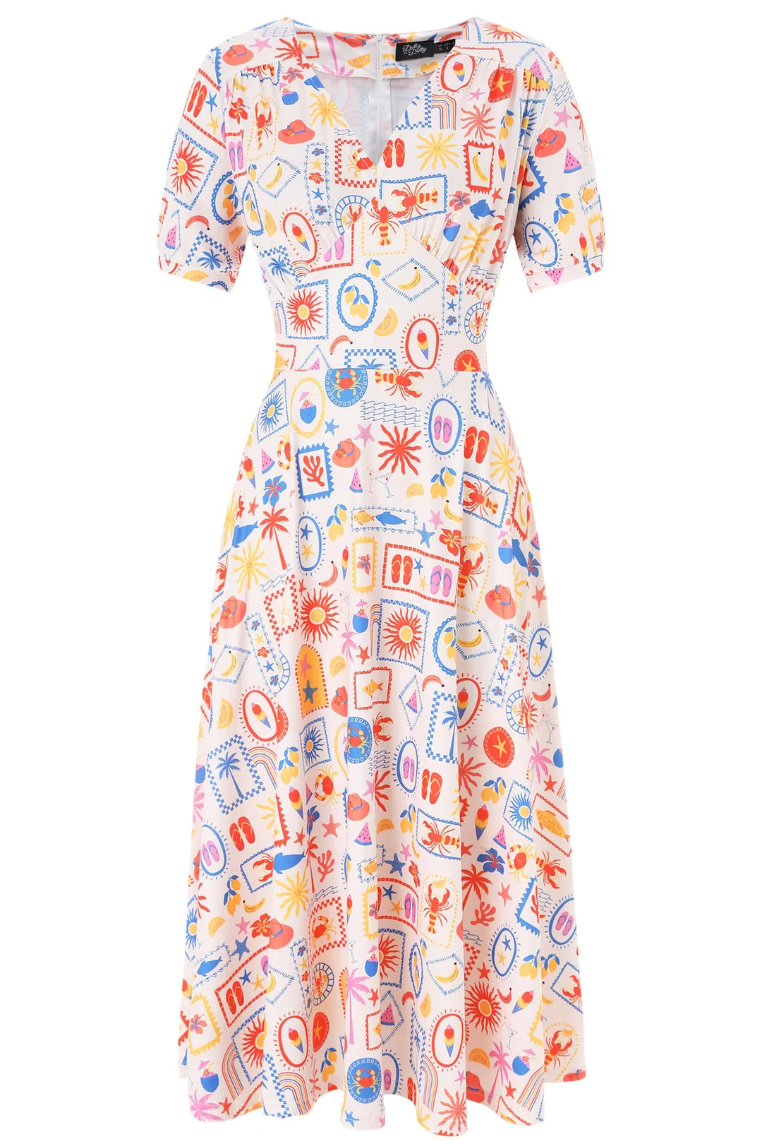 PREORDER - Light Beach Vibes Tea Dress - Estimated dispatch 18th of June