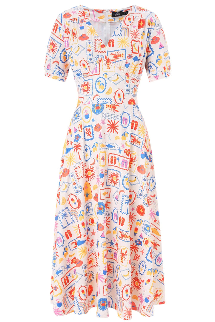 PREORDER - Light Beach Vibes Tea Dress - Estimated dispatch 18th of June