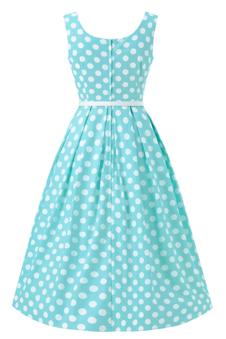 PREORDER - Ophelia Mint Green Polka Dress - Expected dispatch 3rd of June