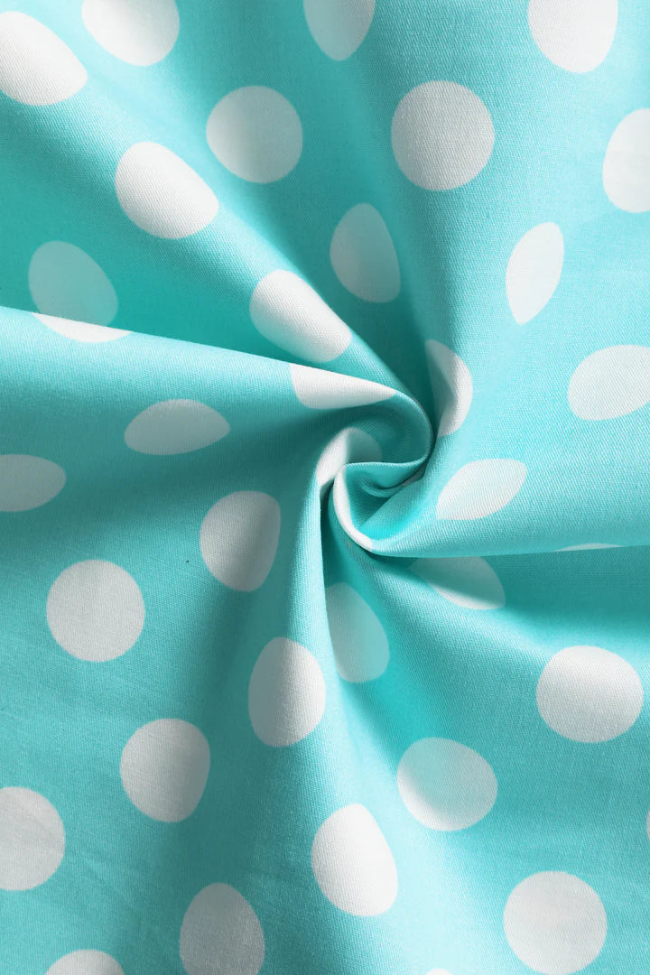 PREORDER - Ophelia Mint Green Polka Dress - Expected dispatch 3rd of June