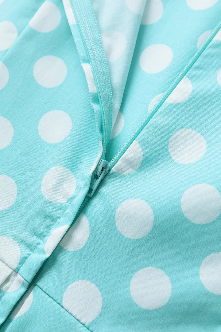 PREORDER - Ophelia Mint Green Polka Dress - Expected dispatch 3rd of June