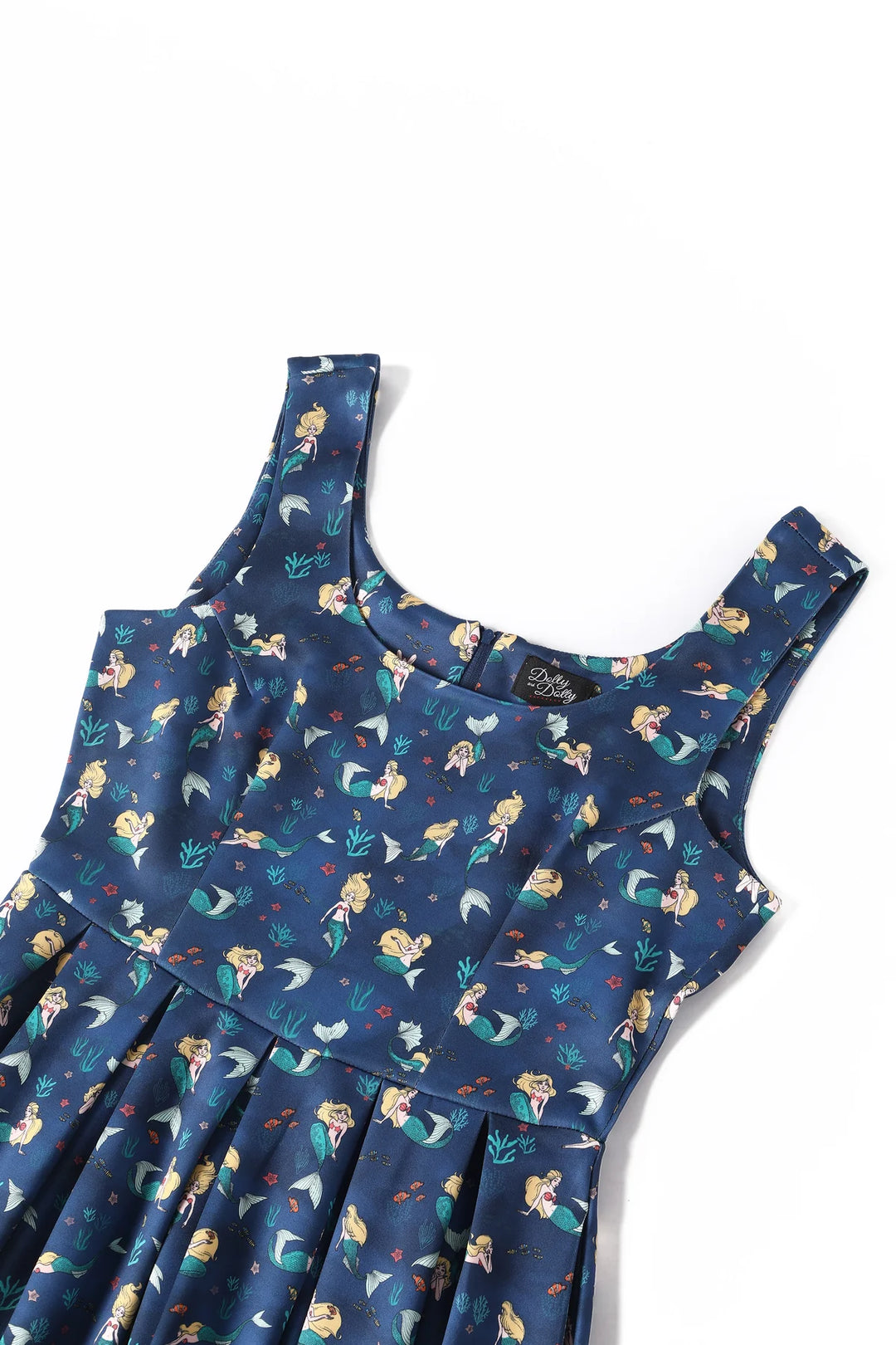 Amanda Teal Blue Mermaid Dress