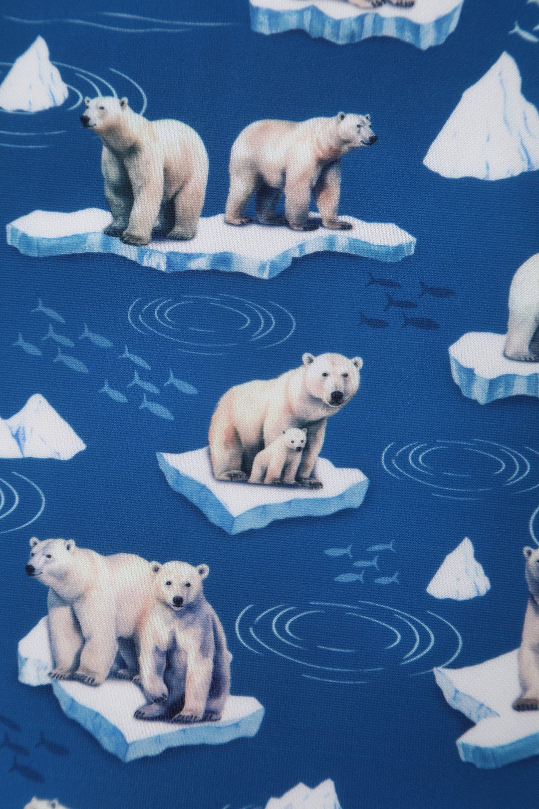 PREORDER - Amanda Blue Polar Bear Dress - Estimated dispatch 9th of October