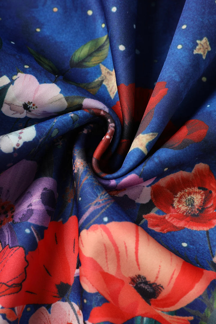 Amanda Midnight Garden Swing Dress - Preorder for dispatch 2nd September