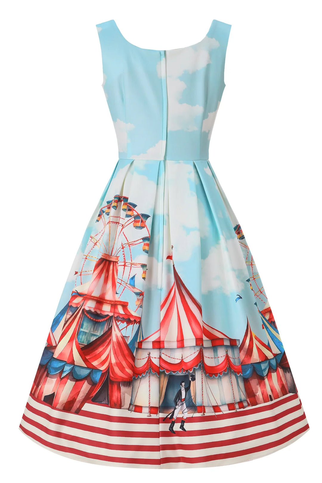 PREORDER - Amanda Vintage Circus Dress - Expected dispatch date 15th of July