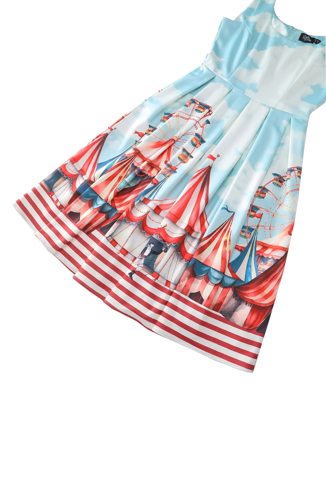 PREORDER - Amanda Vintage Circus Dress - Expected dispatch date 15th of July