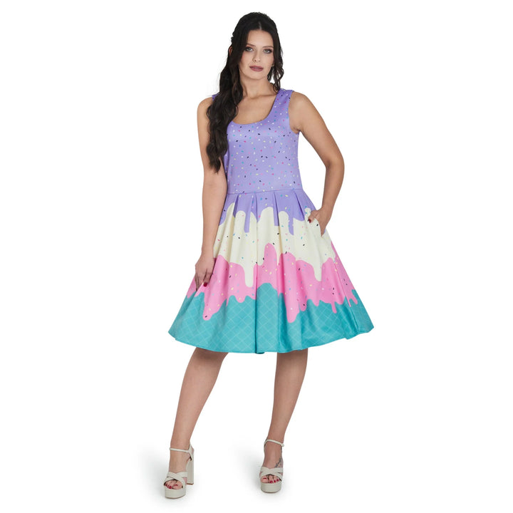 PREORDER - Amanda Ice Cream Dress - Estimated dispatch 28th of November