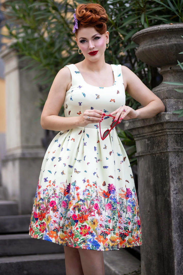 Amanda Butterfly Swing Dress - Preorder for dispatch 4th September