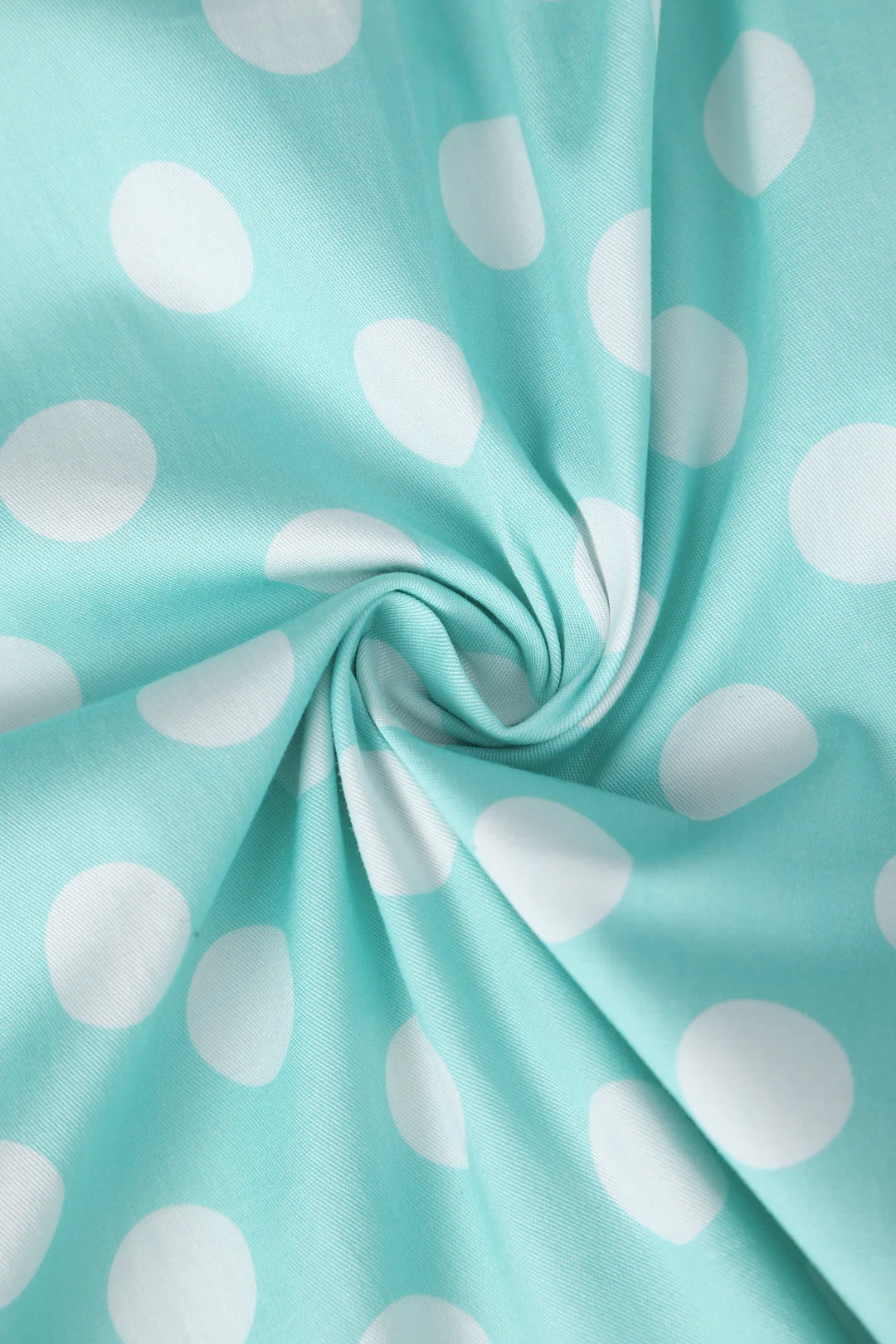 PRE-ORDER - Amanda Mint Polka Dot Swing Dress - Expected dispatch 28th of May