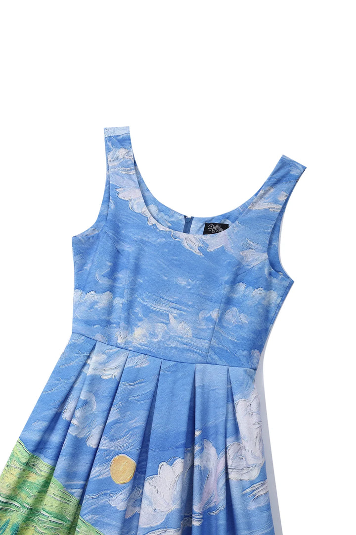 Amanda Cat Adventure Swing Dress - Preorder for dispatch 2nd September