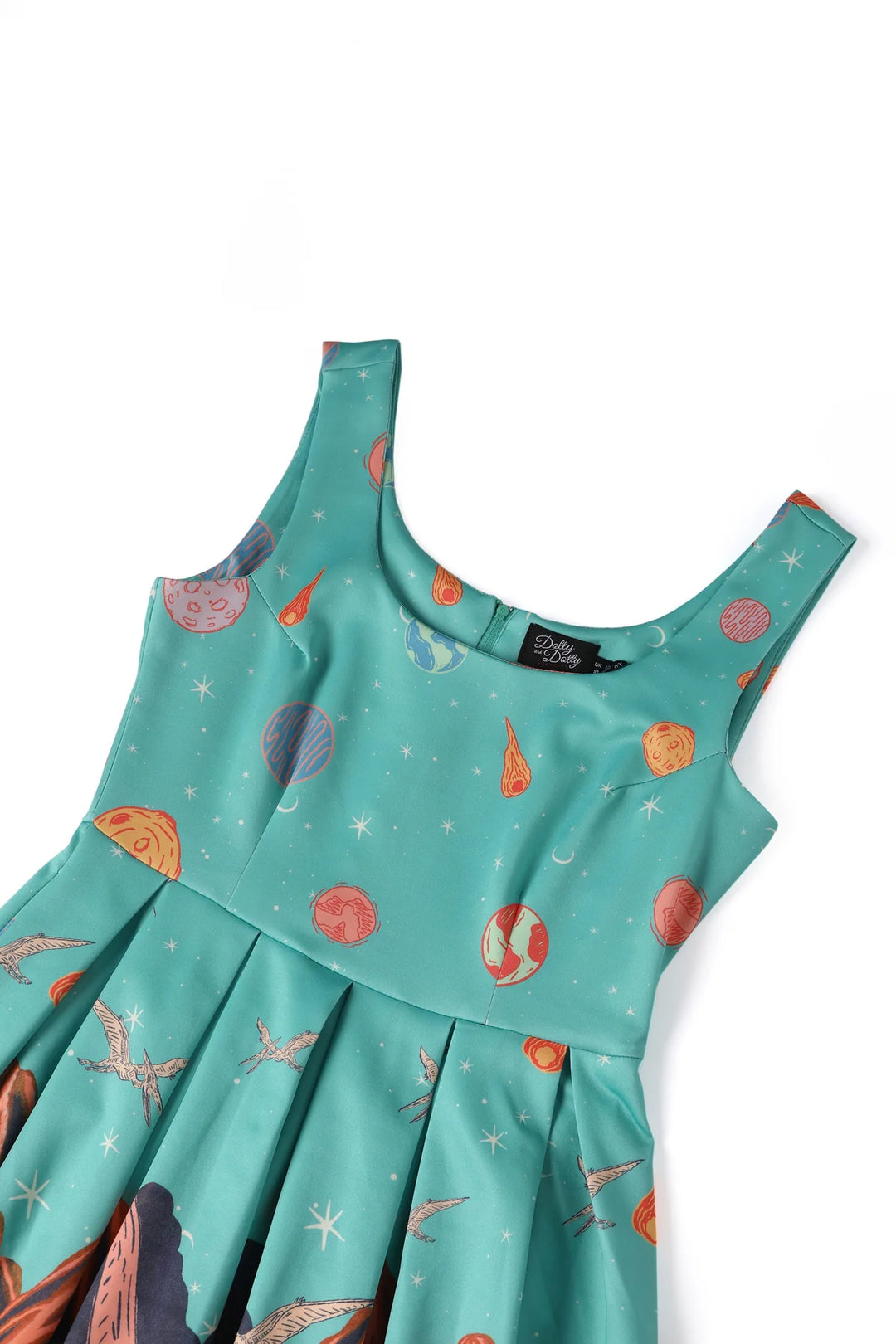 Amanda Dinosaur World Swing Dress - Preorder for dispatch 2nd September