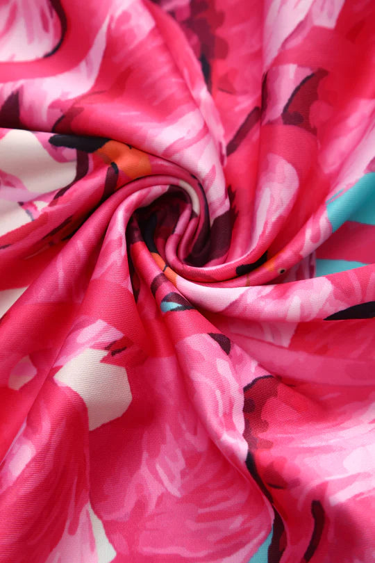Amanda Flamingo Swing Dress - Preorder for dispatch 4th September