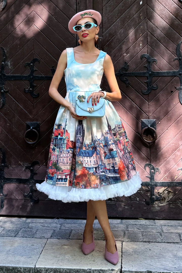 PREORDER - Amanda Edinburgh City Dress - Estimated dispatch 28th of November