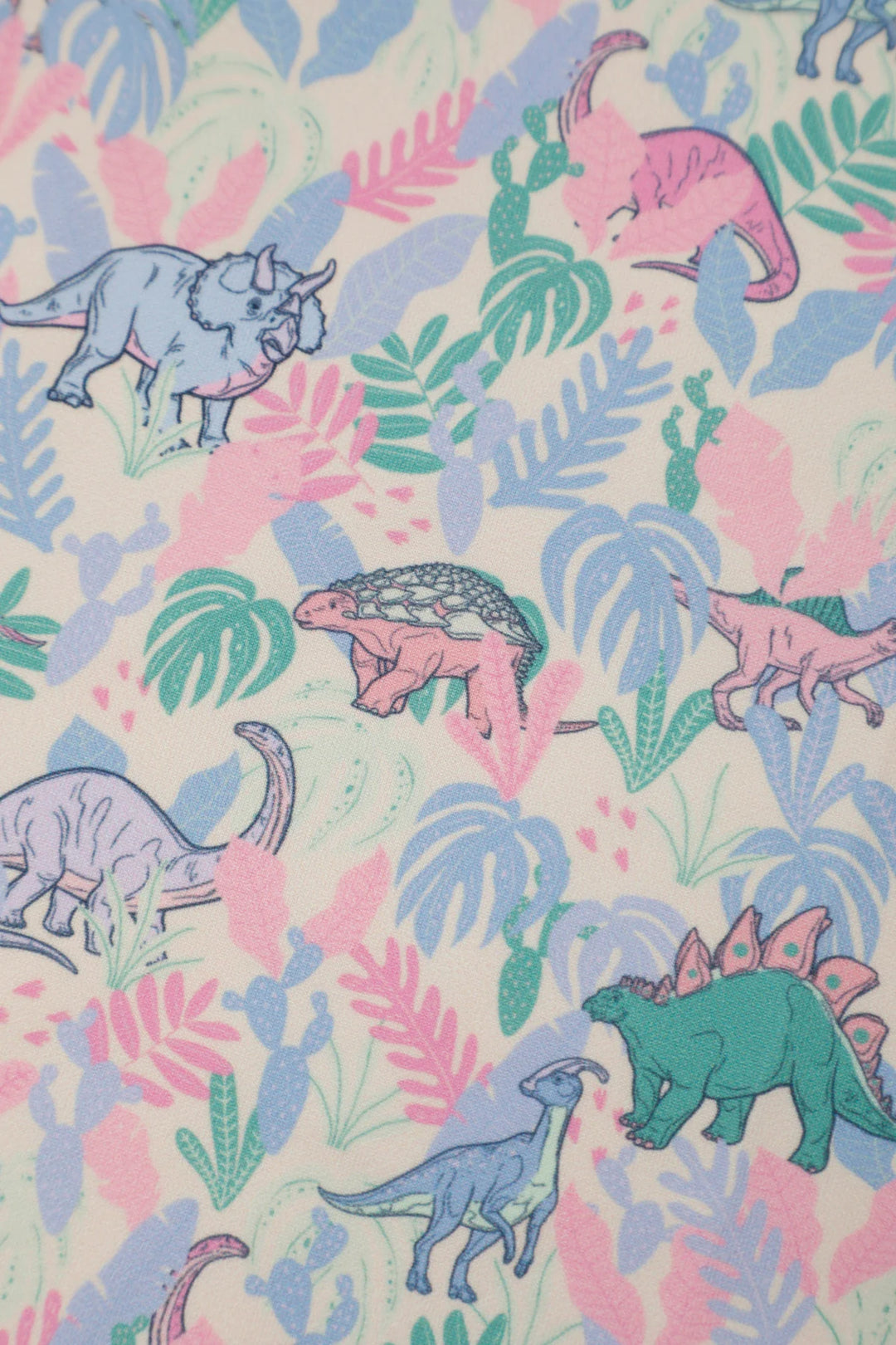 PREORDER - Amanda Pastel Dinosaur Dress - Estimated dispatch 9th of October