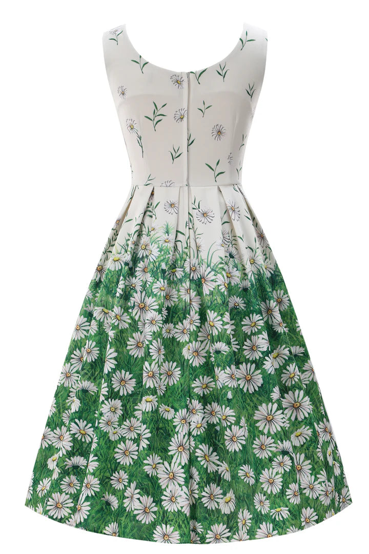 PREORDER - Amanda White Daisy Dress - Expected dispatch date 24th of June