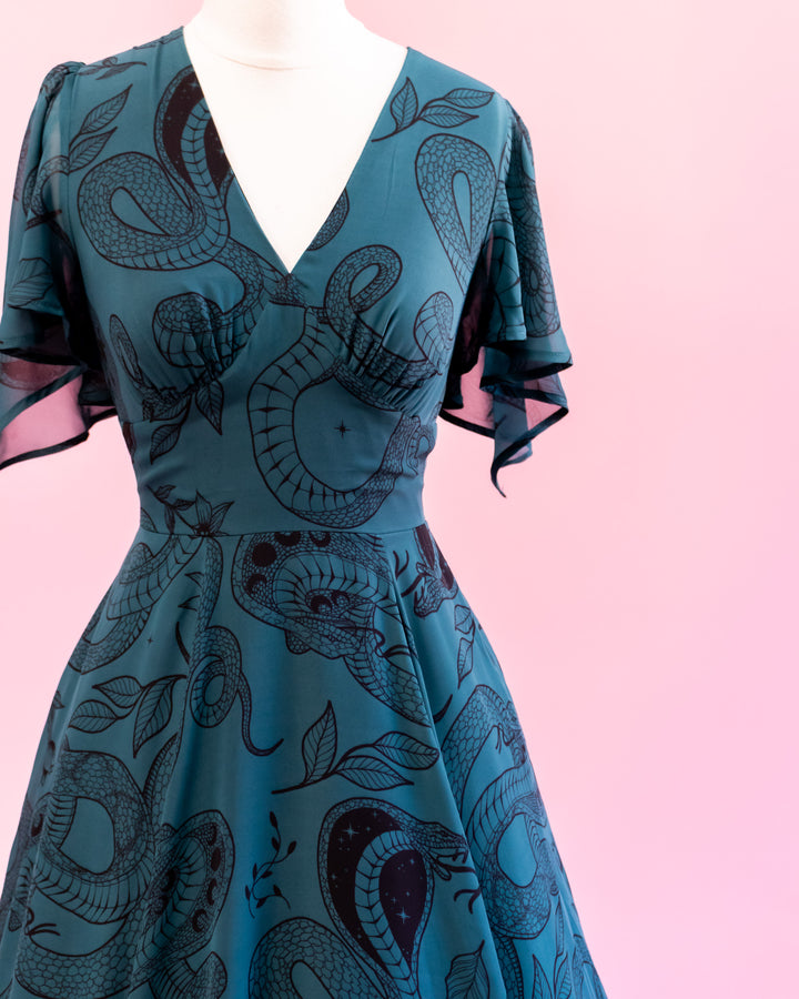 Venom Midi Dress - Preorder for dispatch 3rd of September