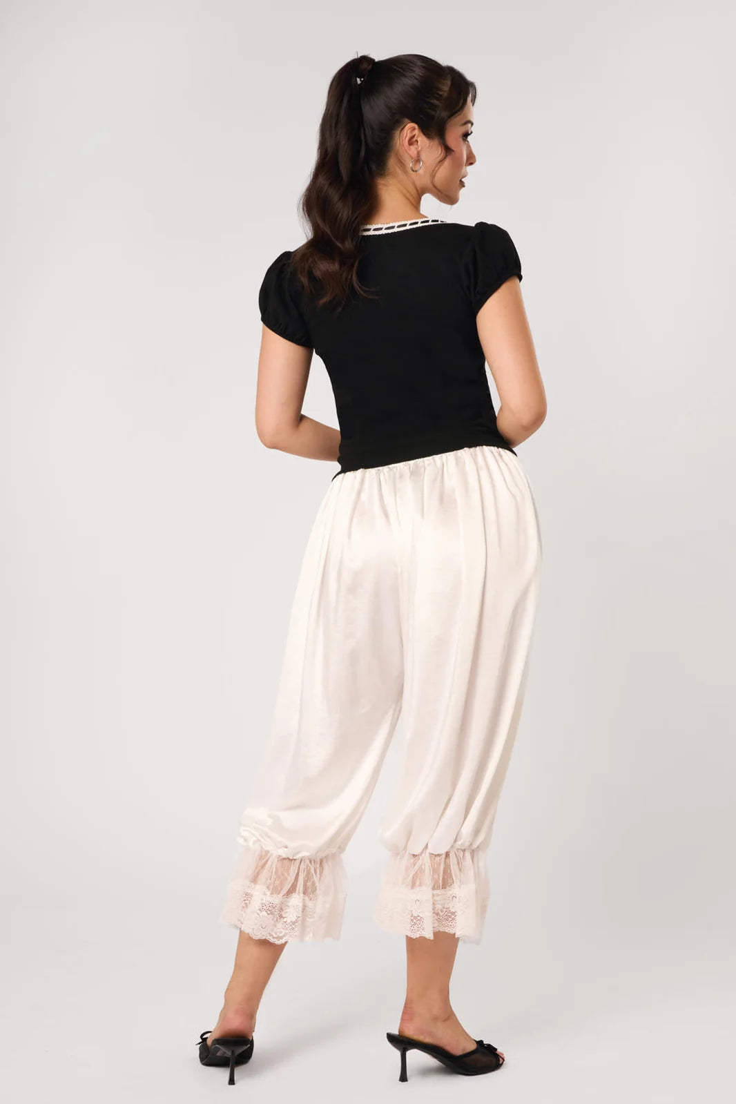 PREORDER - Victorian Bloomers in Ivory - Estimated dispatch date 9th of October