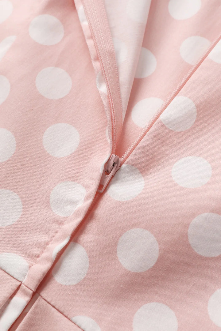 PRE-ORDER - Ophelia Light Pink Polka Dress - Expected dispatch 16th of June