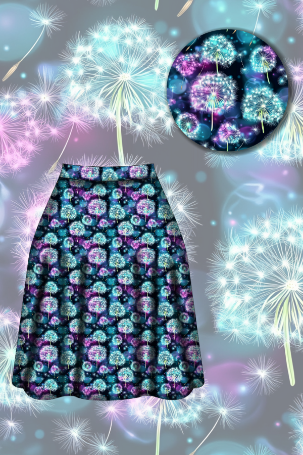 Iris Swing Skirt - Windborne Wishes - Preorder for dispatch 21st August