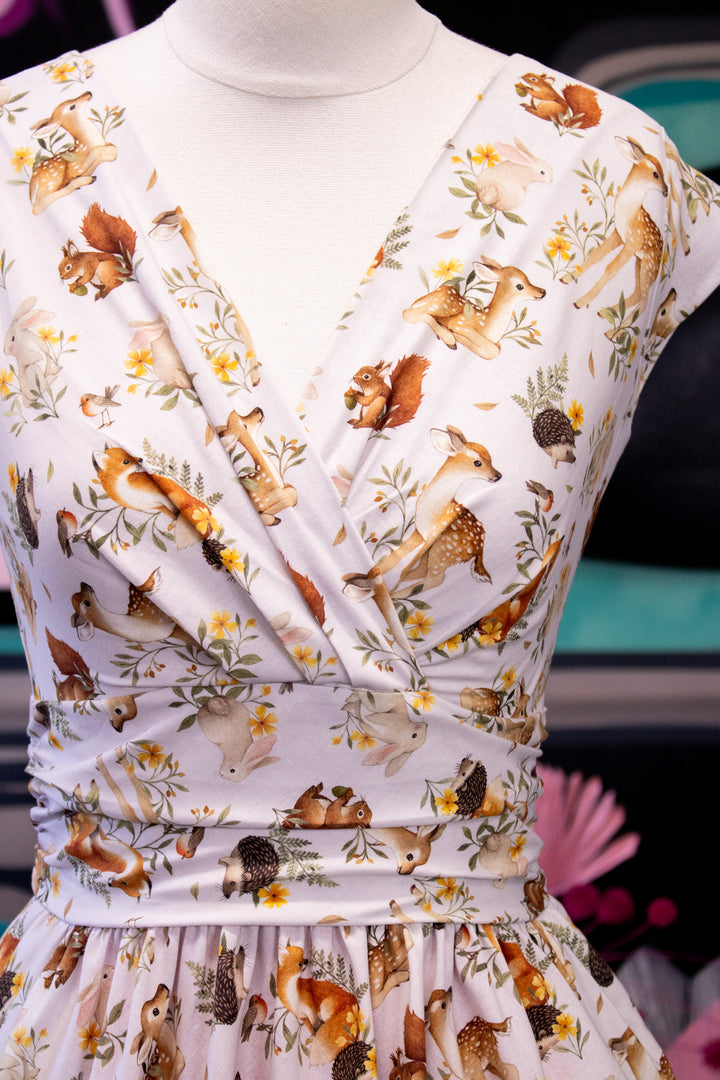 Woodland Animals Greta Dress