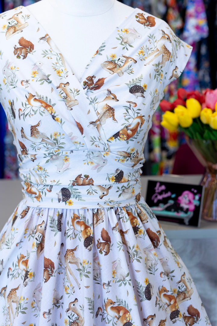Woodland Animals Greta Dress