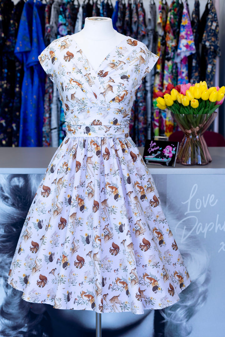 Woodland Animals Greta Dress